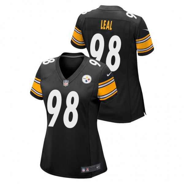 DeMarvin Leal #98 Steelers Women's 2022 NFL Draft ...