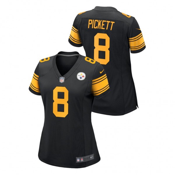 Kenny Pickett #8 Steelers Women's 2022 NFL Draft A...