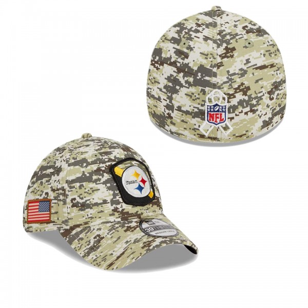 Men's Pittsburgh Steelers Camo 2023 NFL Salute To ...