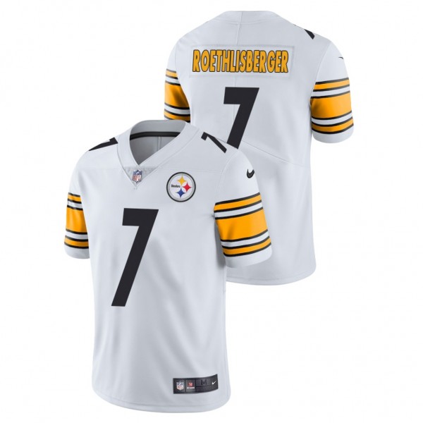 Ben Roethlisberger Pittsburgh Steelers White Vapor Limited Jersey