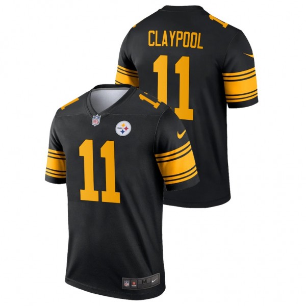Pittsburgh Steelers Chase Claypool Black Alternate...