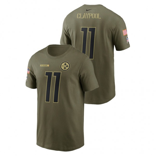 Steelers Chase Claypool Camo 2021 Salute To Servic...