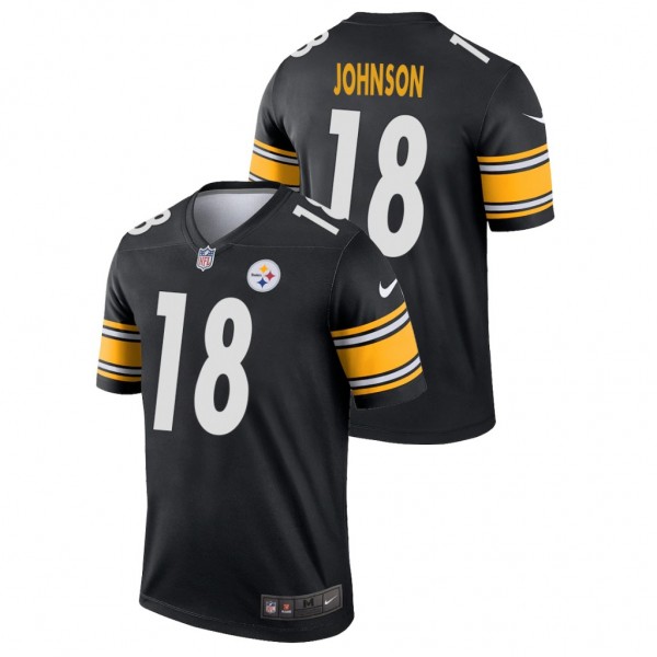 Pittsburgh Steelers Diontae Johnson Black Legend J...