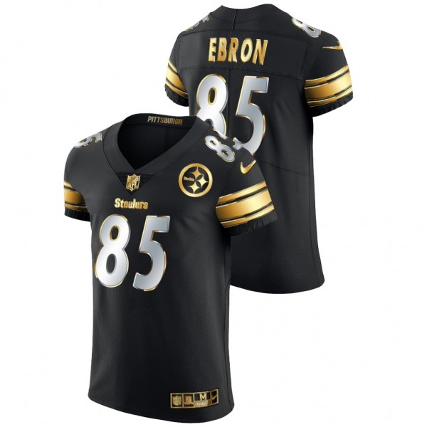 Eric Ebron Pittsburgh Steelers Golden Edition Blac...