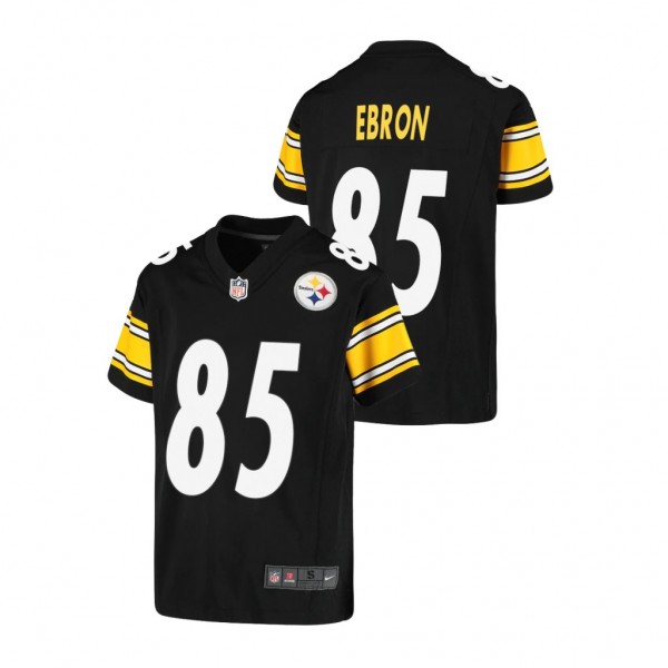 Youth Pittsburgh Steelers Eric Ebron Black Game Je...
