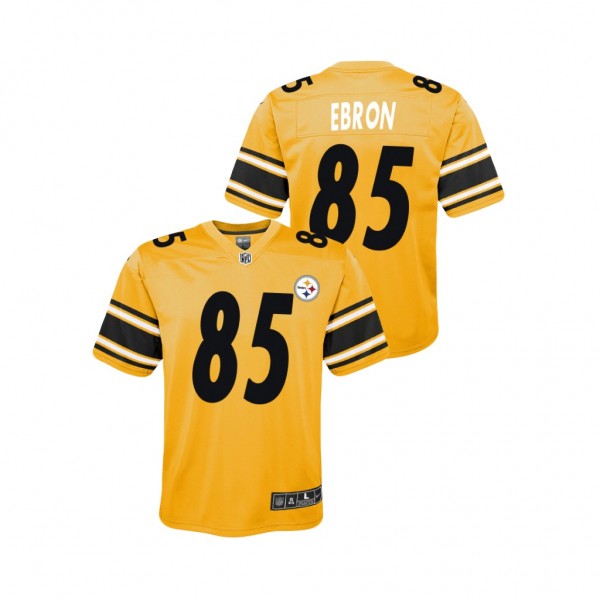 Youth Pittsburgh Steelers Eric Ebron Gold Inverted...
