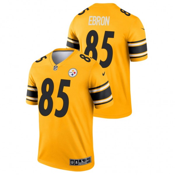 Pittsburgh Steelers Eric Ebron 2021 Gold Inverted ...
