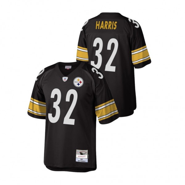 Franco Harris Pittsburgh Steelers Throwback Black Legacy Replica Jersey