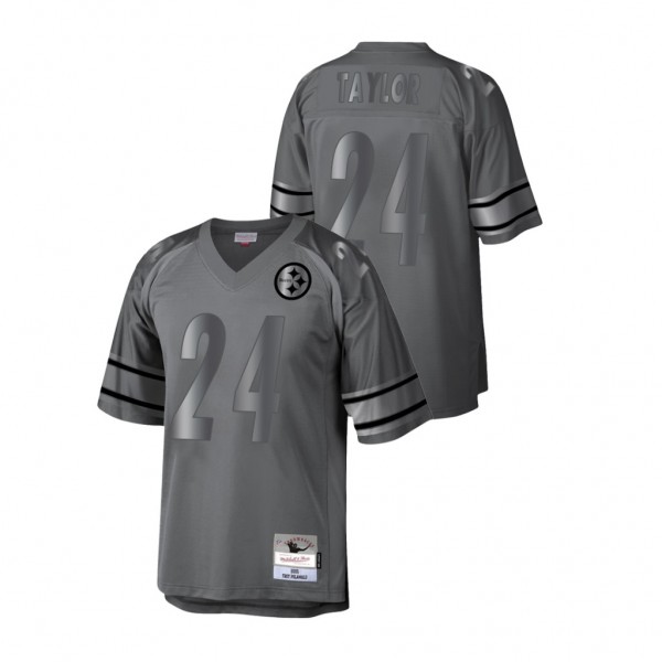 Ike Taylor Steelers Throwback Charcoal 2005 Retire...