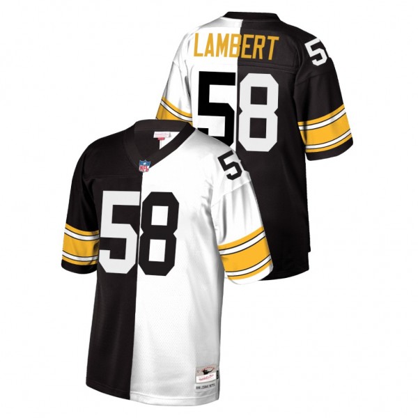 Jack Lambert NO. 58 Steelers Split Legacy Replica ...
