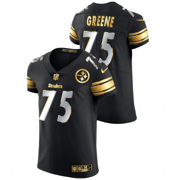 Joe Greene Pittsburgh Steelers Golden Edition Blac...
