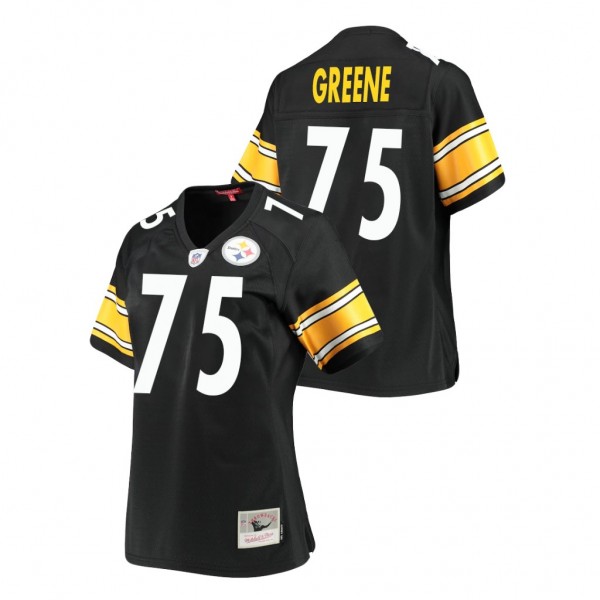 Women's Pittsburgh Steelers Joe Greene Black Legac...