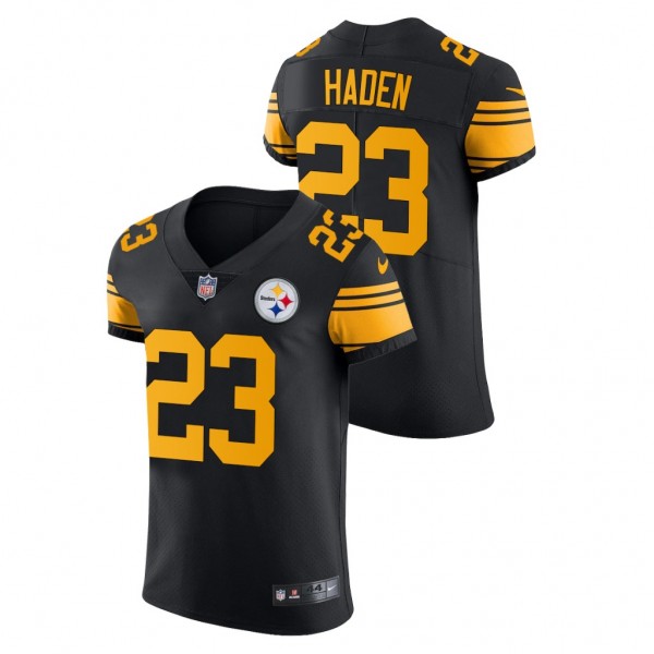 Men's Pittsburgh Steelers Joe Haden Black Vapor El...