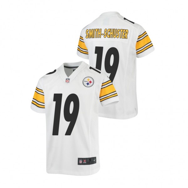 Youth Pittsburgh Steelers JuJu Smith-Schuster Whit...