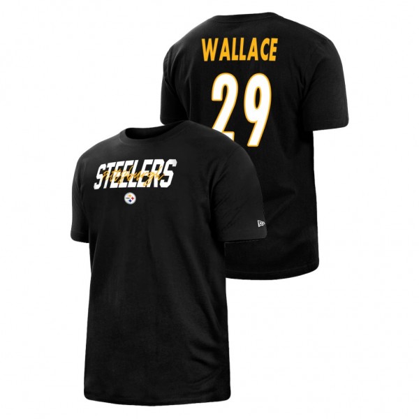 Levi Wallace Pittsburgh Steelers Black 2022 NFL Dr...