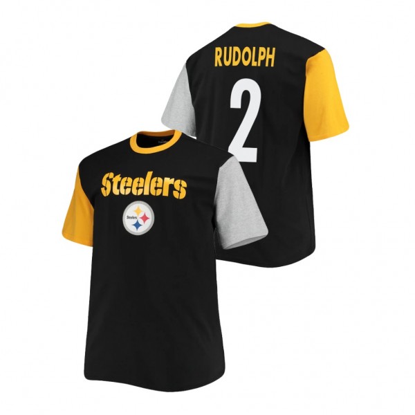 Mason Rudolph Pittsburgh Steelers Black Gold Team ...