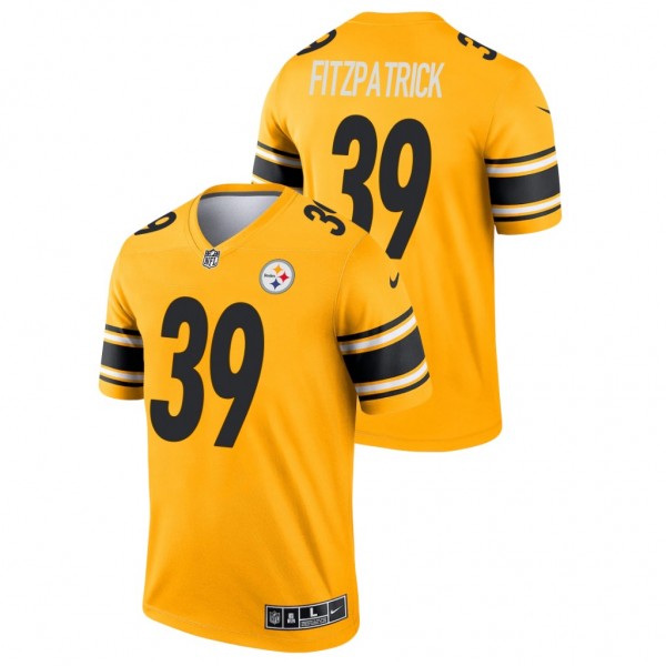 Pittsburgh Steelers Minkah Fitzpatrick 2021 Gold I...