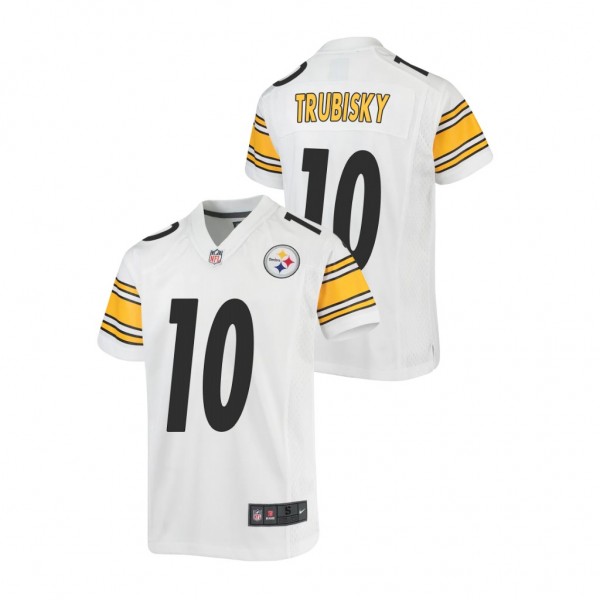 Youth Pittsburgh Steelers Mitchell Trubisky White ...