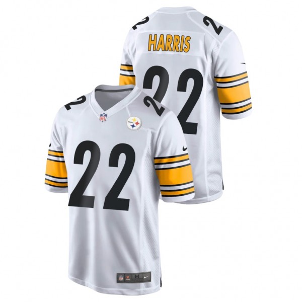 Men's Steelers #22 Najee Harris White Game Jersey