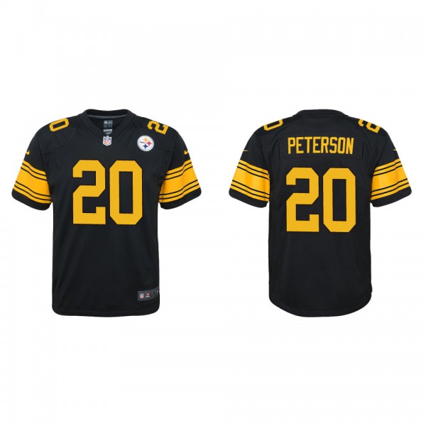 Youth Pittsburgh Steelers Patrick Peterson Black A...