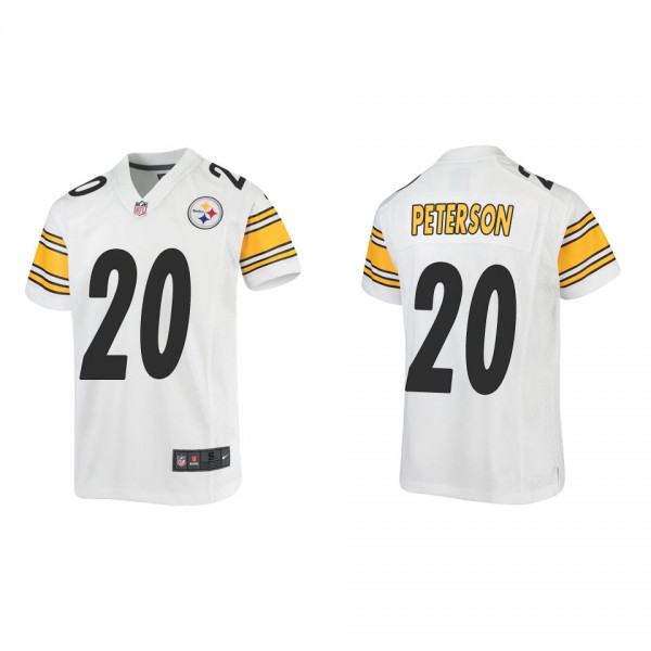 Youth Pittsburgh Steelers Patrick Peterson White G...