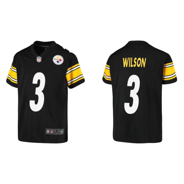 Youth Pittsburgh Steelers Russell Wilson Black Gam...