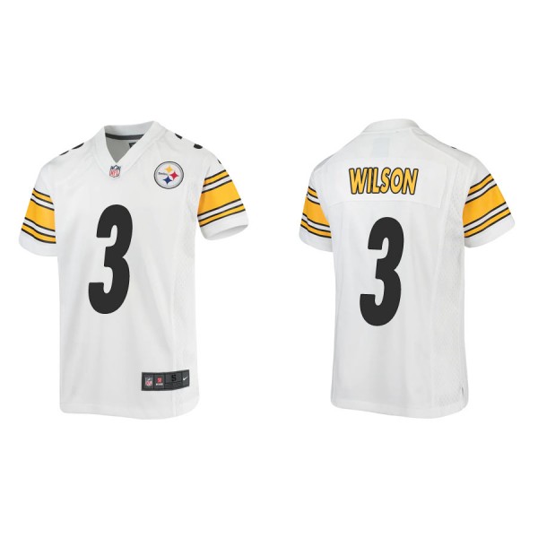 Youth Pittsburgh Steelers Russell Wilson White Gam...