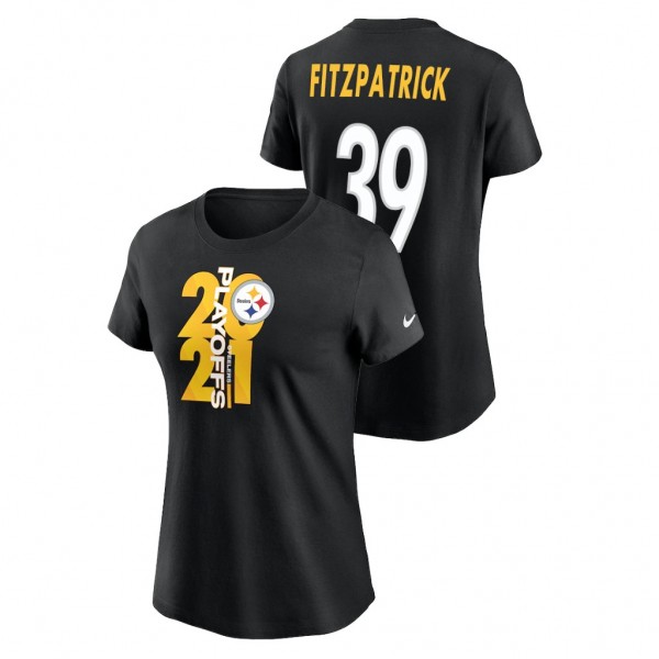 Women's Steelers Minkah Fitzpatrick 2021 NFL Playo...