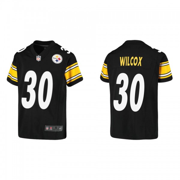 Youth Pittsburgh Steelers Chris Wilcox Black Game ...