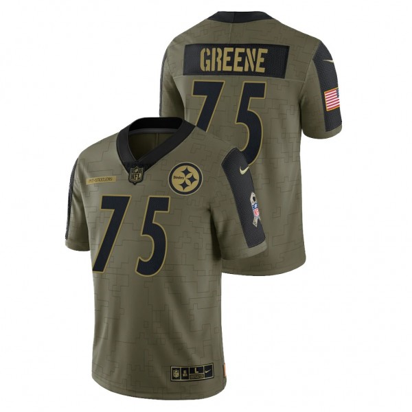 Joe Greene NO. 75 Steelers 2021 Salute To Service ...