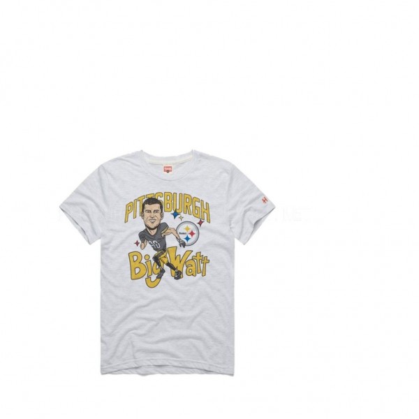 Steelers T.J. Watt Player Graphic White T-Shirt