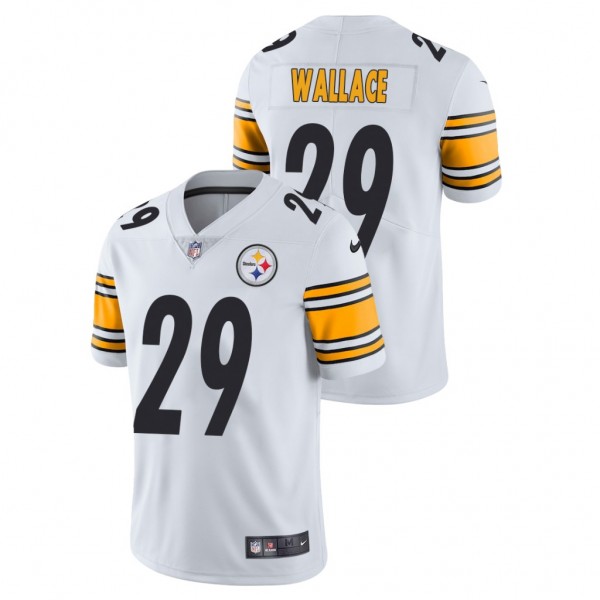 Pittsburgh Steelers Levi Wallace White Vapor Limited Jersey