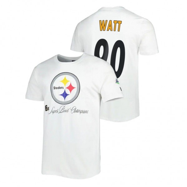 Pittsburgh Steelers T.J. Watt 6x Super Bowl Champi...