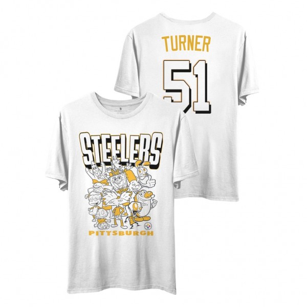 Trai Turner Pittsburgh Steelers White NFL x Nickel...