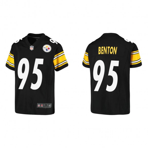 Youth Pittsburgh Steelers Keeanu Benton Black 2023...