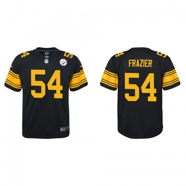 Youth Zach Frazier Pittsburgh Steelers Black Alter...
