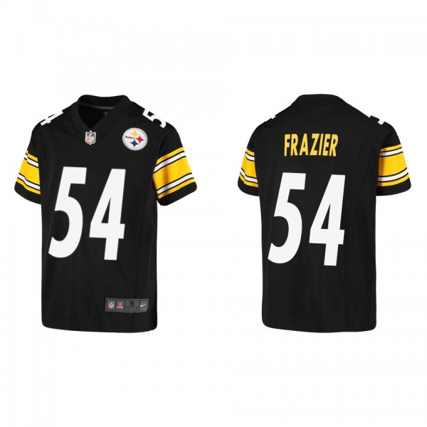 Youth Zach Frazier Pittsburgh Steelers Black Game ...